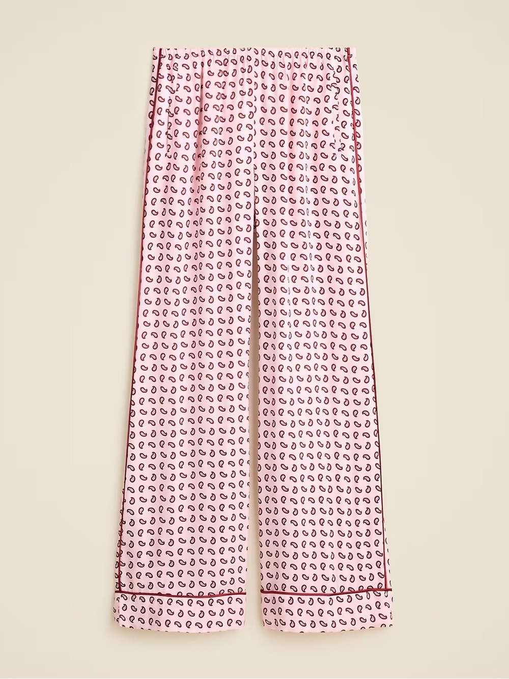 Cosmo cuffed pant in paisley print NWOT